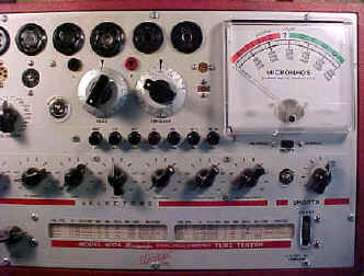 Hickok 6000a Tube Chart